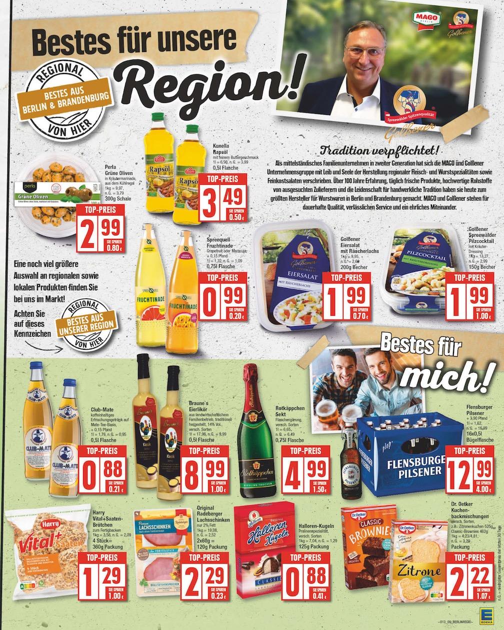 Edeka Prospekt ab Montag - Berlin Seite 9
