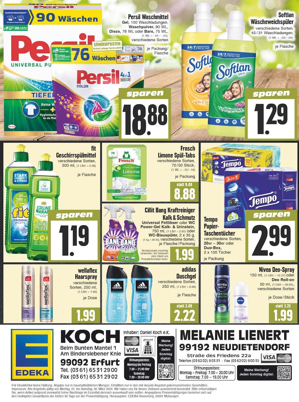 Edeka Prospekt ab Montag - Thüringen Seite 20