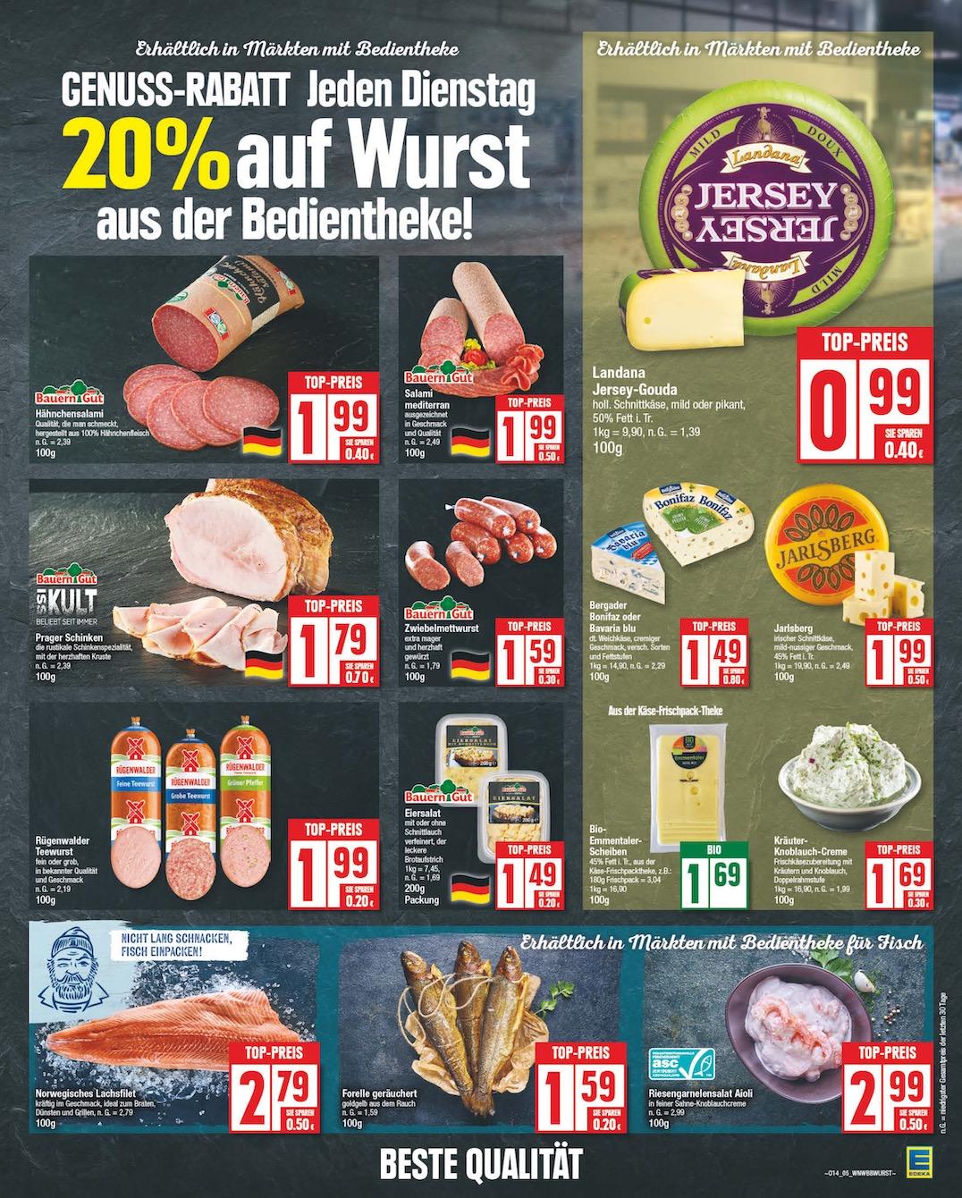 Edeka Prospekt ab Dienstag - Niedersachsen Seite 5