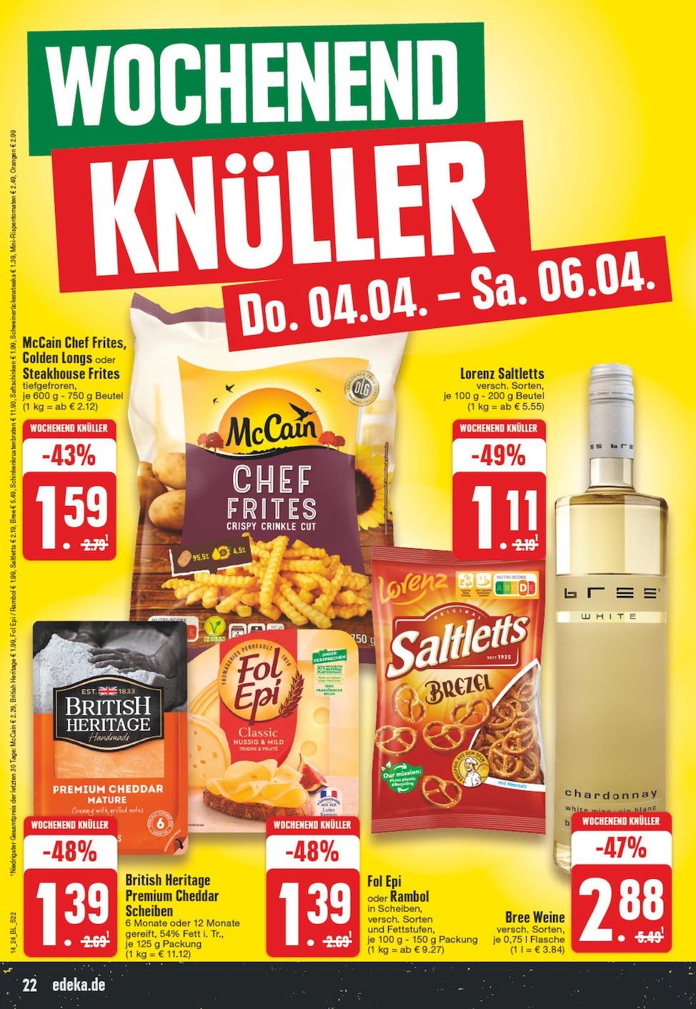 Edeka Prospekt ab Dienstag - Nordrhein - Westfalen Seite 22