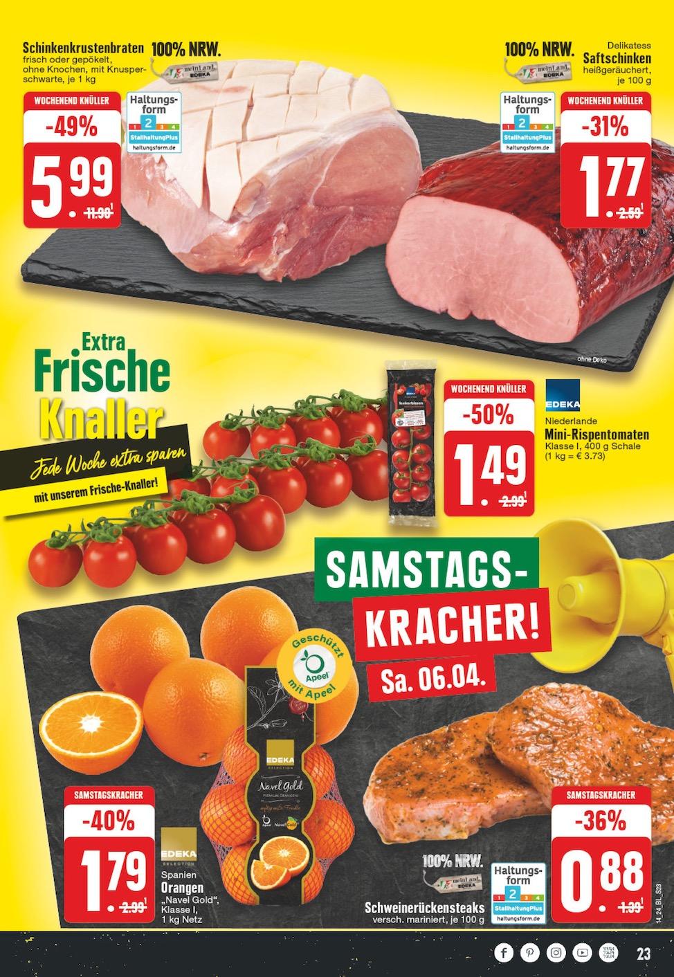 Edeka Prospekt ab Dienstag - Nordrhein - Westfalen Seite 23
