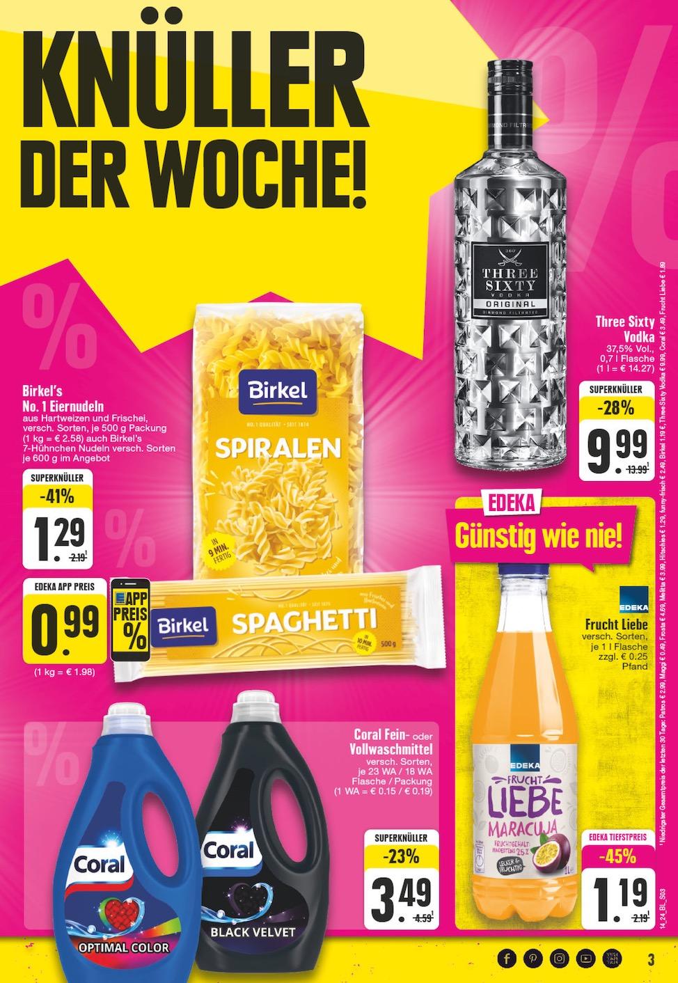 Edeka Prospekt ab Dienstag - Nordrhein - Westfalen Seite 3