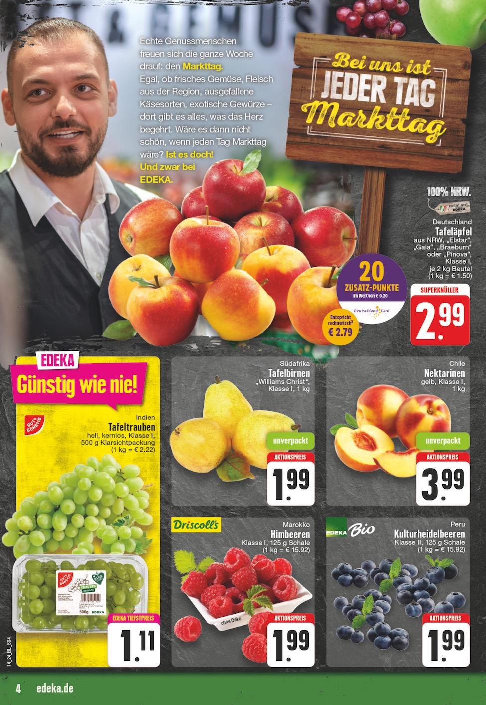 Edeka Prospekt ab Dienstag - Nordrhein - Westfalen Seite 4