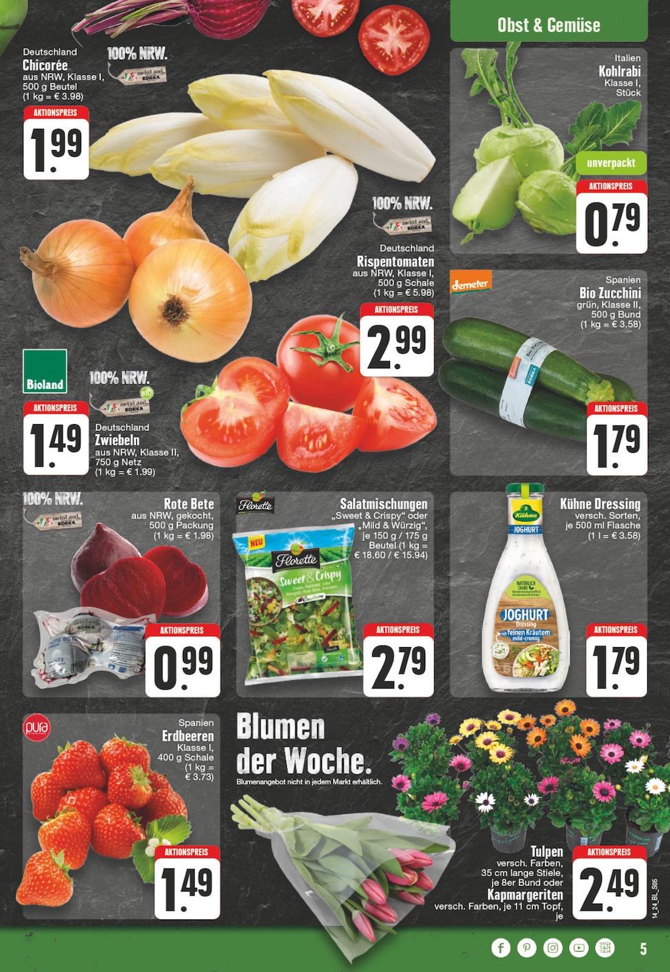 Edeka Prospekt ab Dienstag - Nordrhein - Westfalen Seite 5