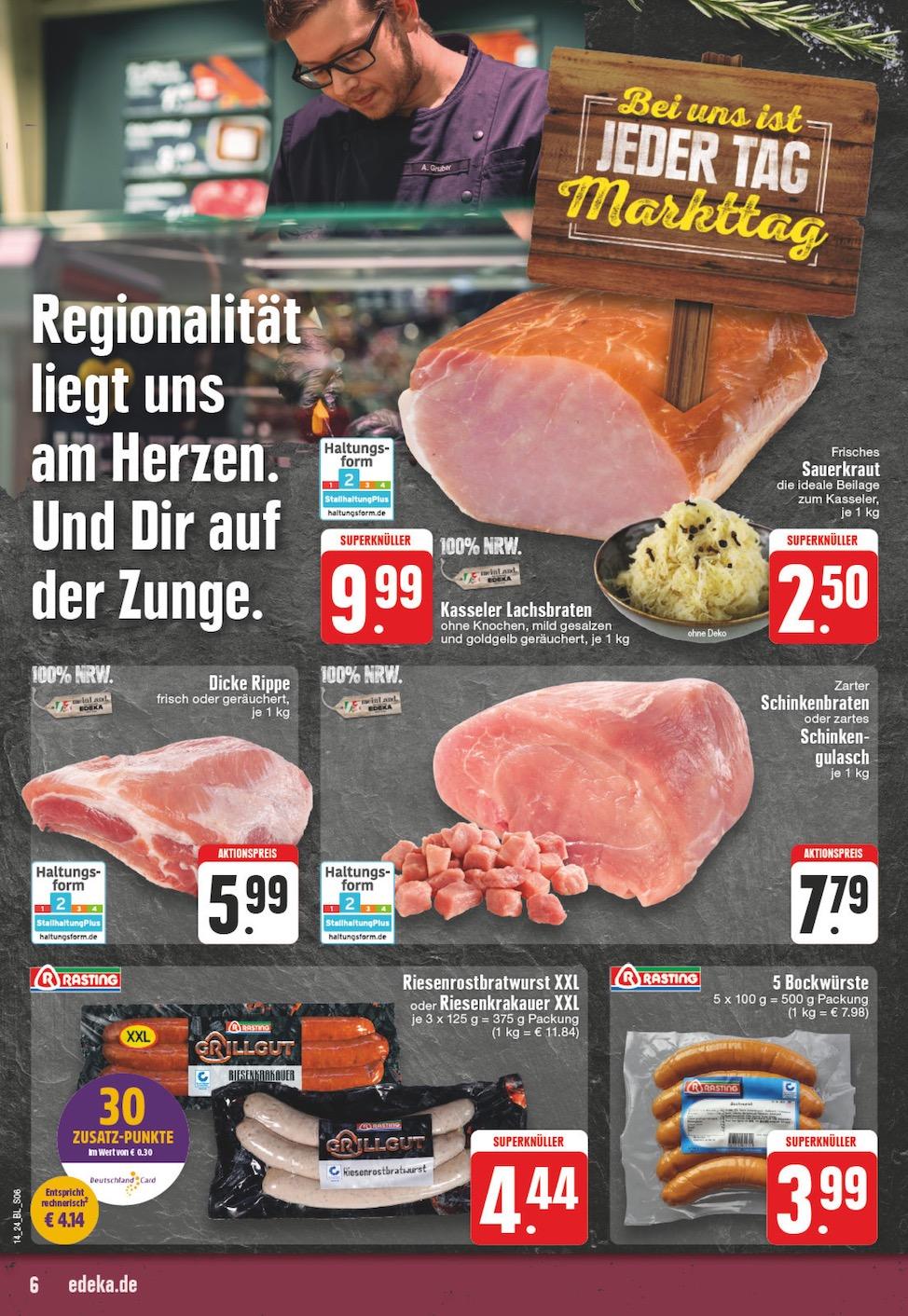 Edeka Prospekt ab Dienstag - Nordrhein - Westfalen Seite 6