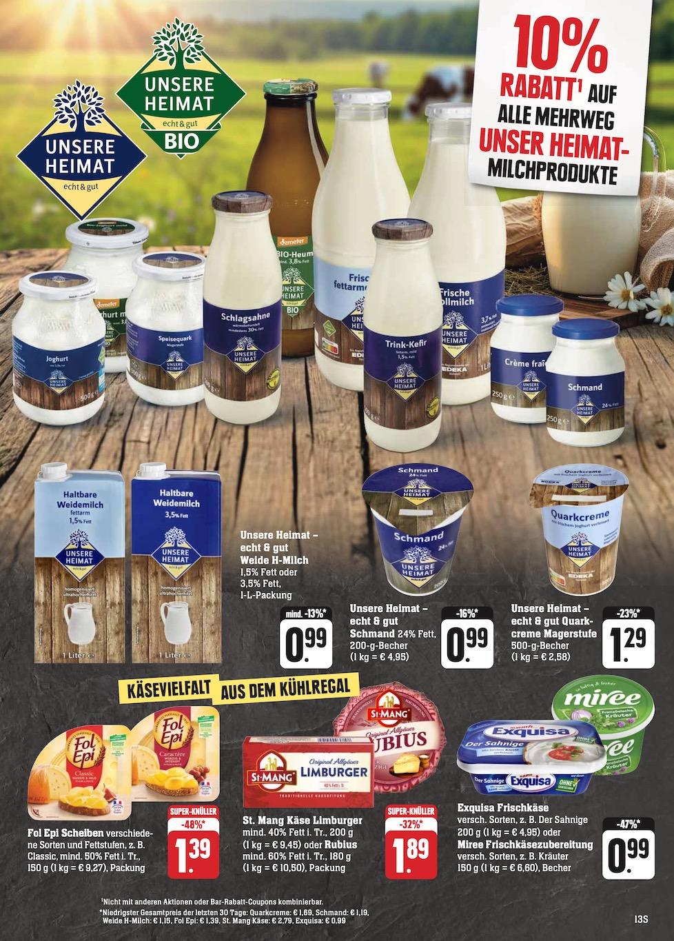 Edeka Prospekt ab Dienstag - Hessen Seite 13