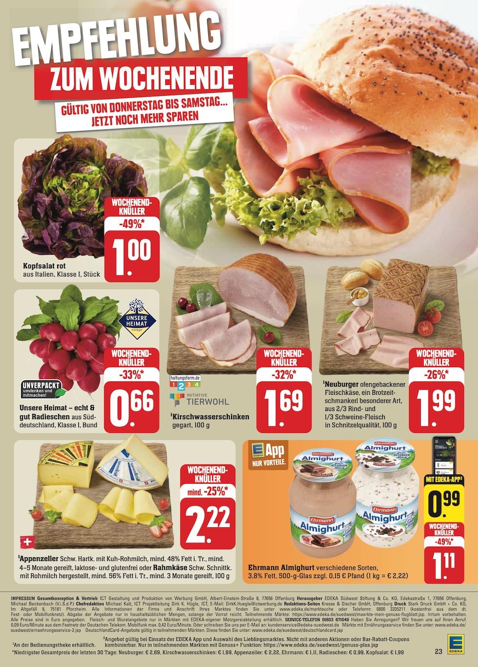 Edeka Prospekt ab Dienstag - Baden - Württemberg Seite 31