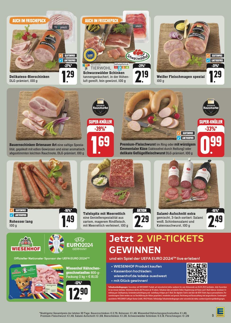 Edeka Prospekt ab Dienstag - Baden - Württemberg Seite 7