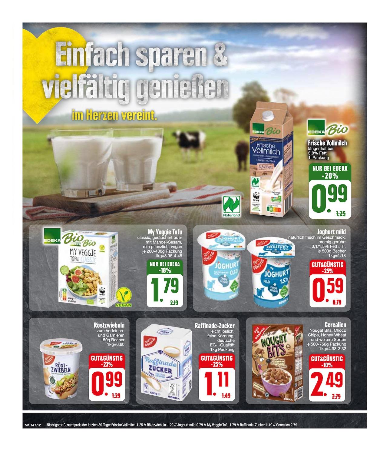 Edeka Prospekt ab Dienstag - Bayern Süd Seite 12