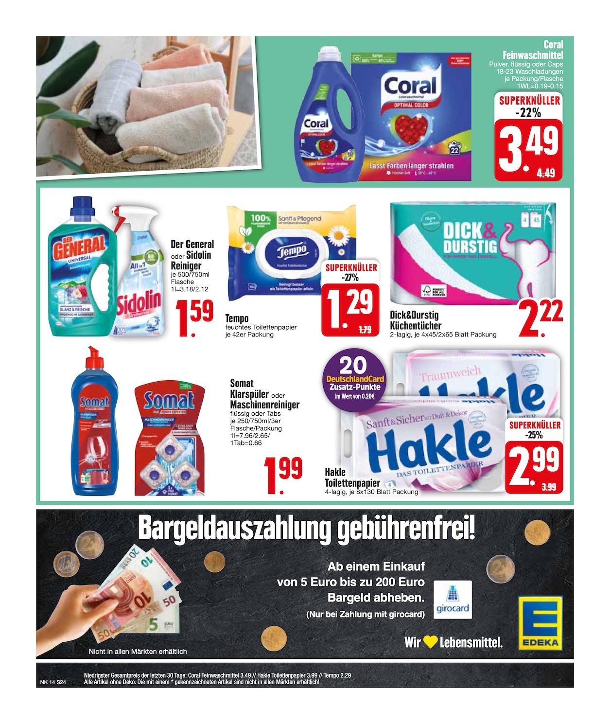 Edeka Prospekt ab Dienstag - Bayern Süd Seite 24