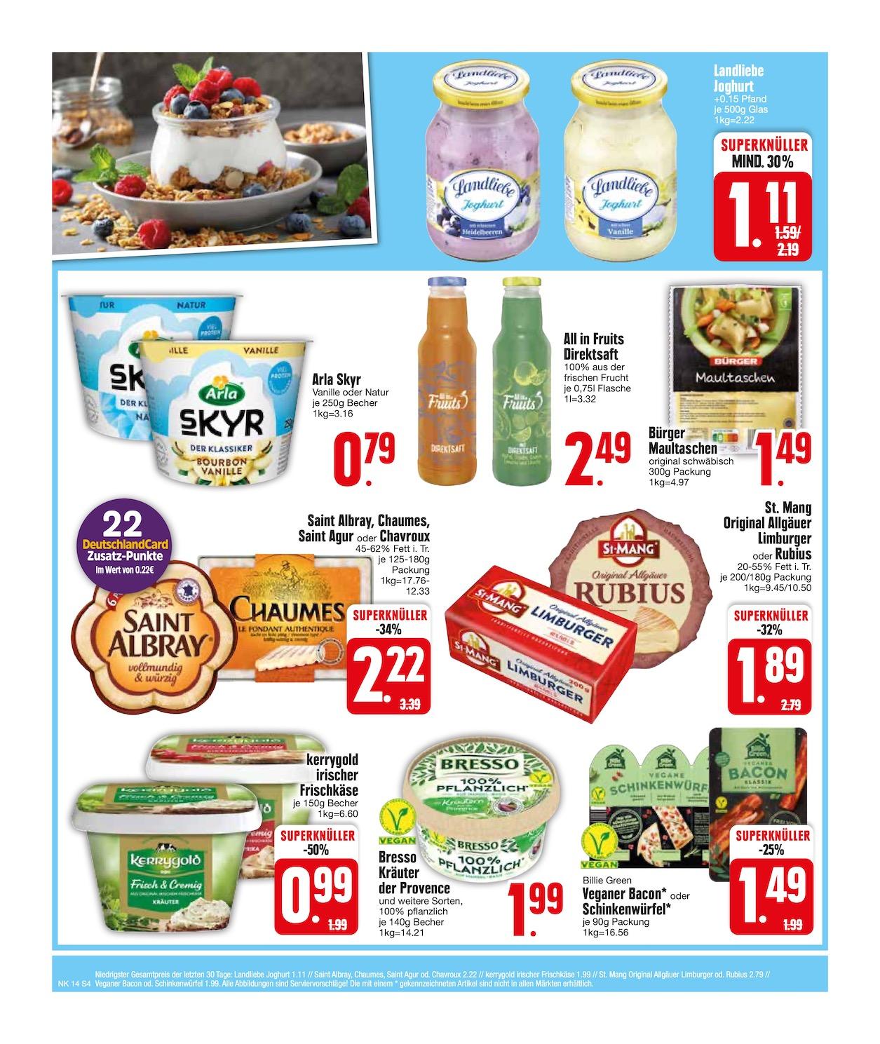 Edeka Prospekt ab Dienstag - Bayern Süd Seite 4