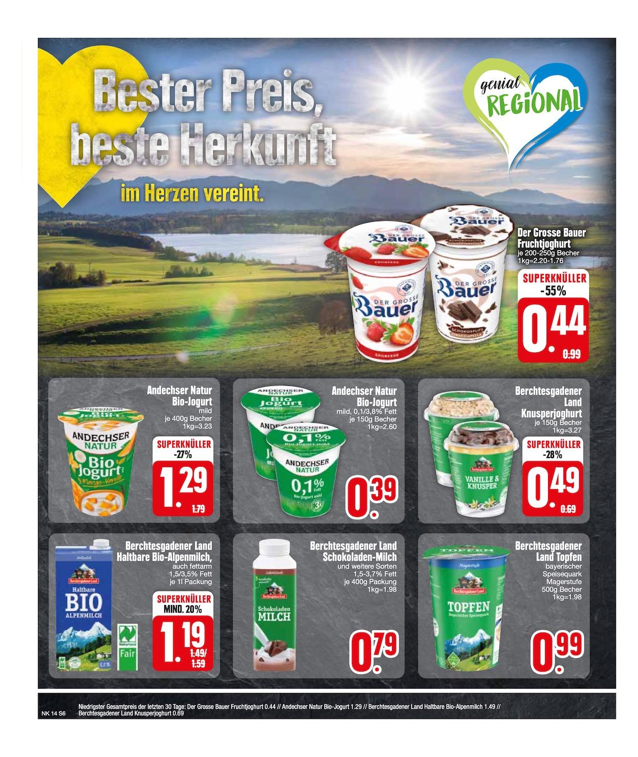 Edeka Prospekt ab Dienstag - Bayern Süd Seite 6