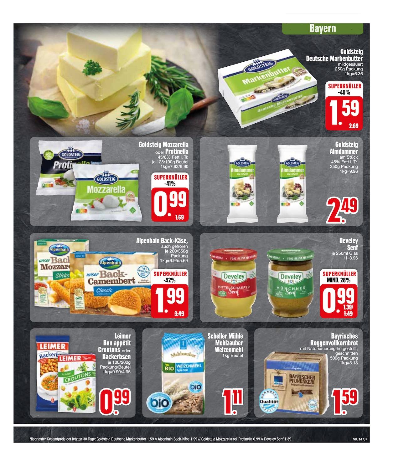 Edeka Prospekt ab Dienstag - Bayern Süd Seite 7