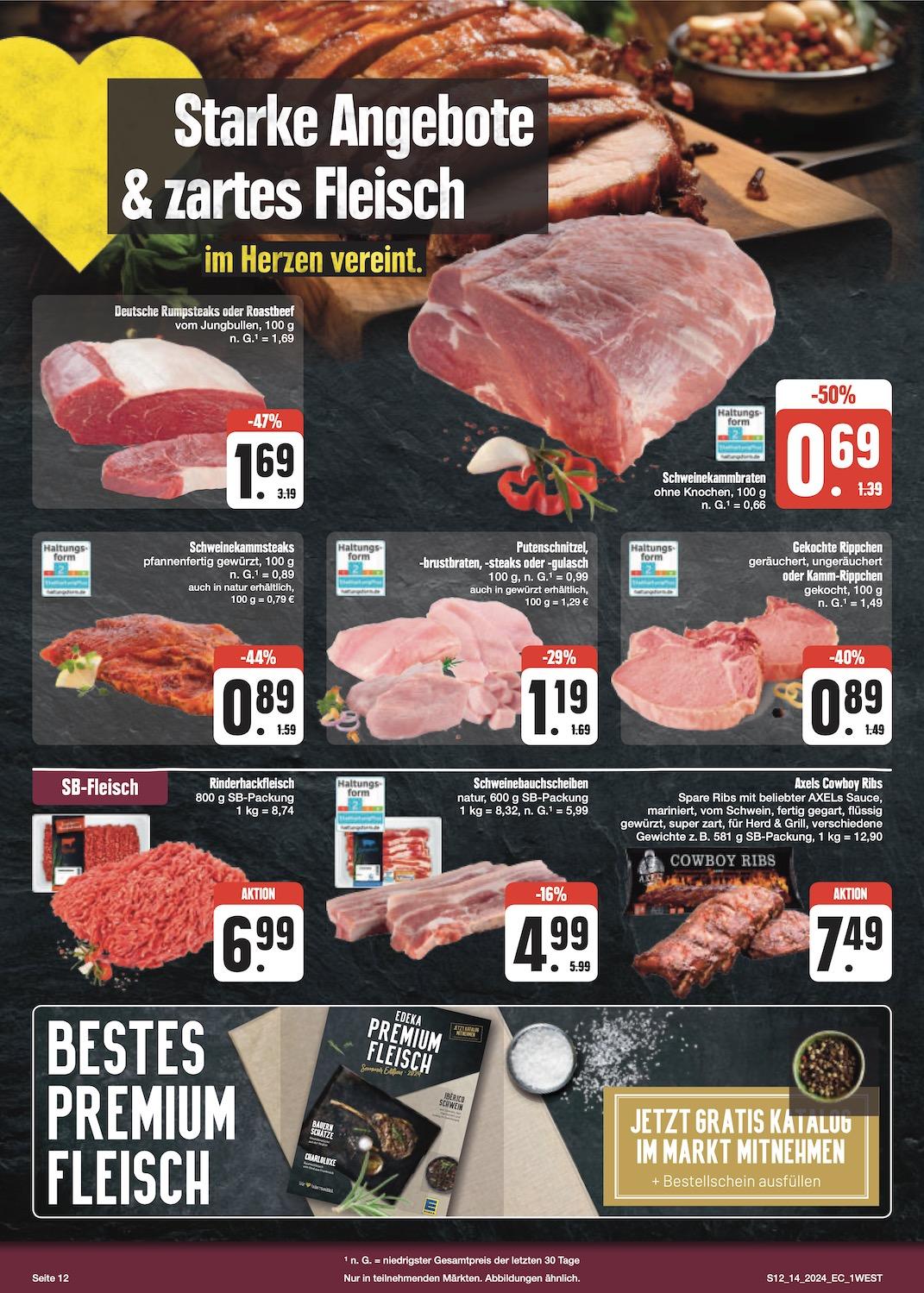 Edeka Prospekt ab Dienstag - Bayern Nord Seite 12