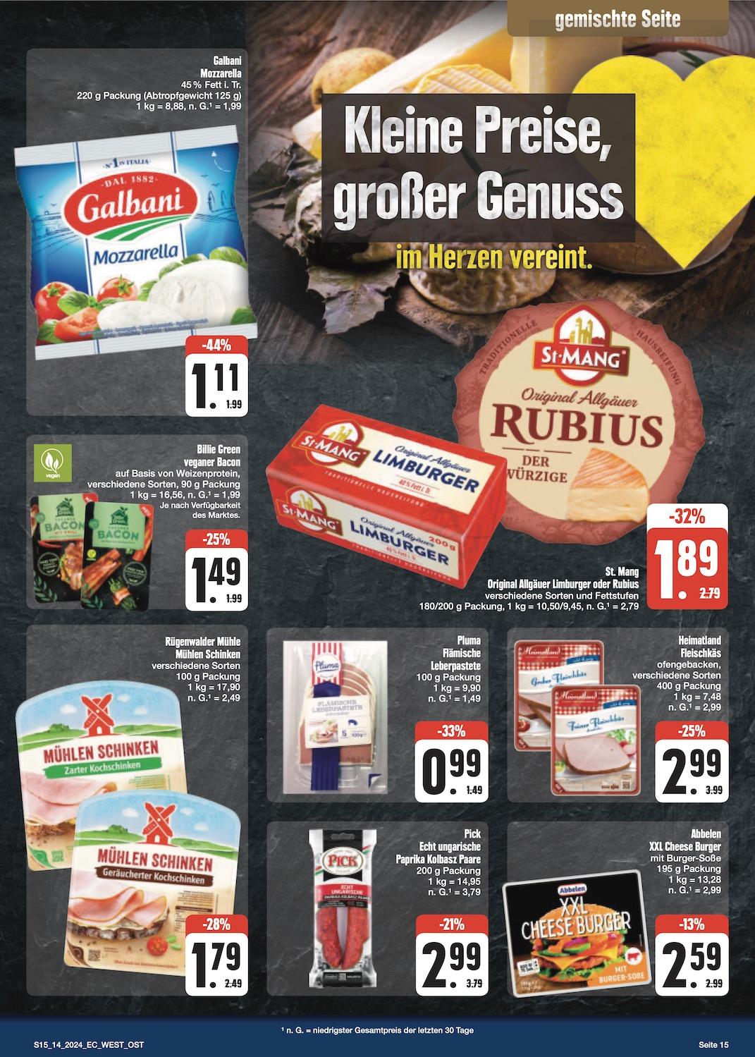 Edeka Prospekt ab Dienstag - Bayern Nord Seite 15