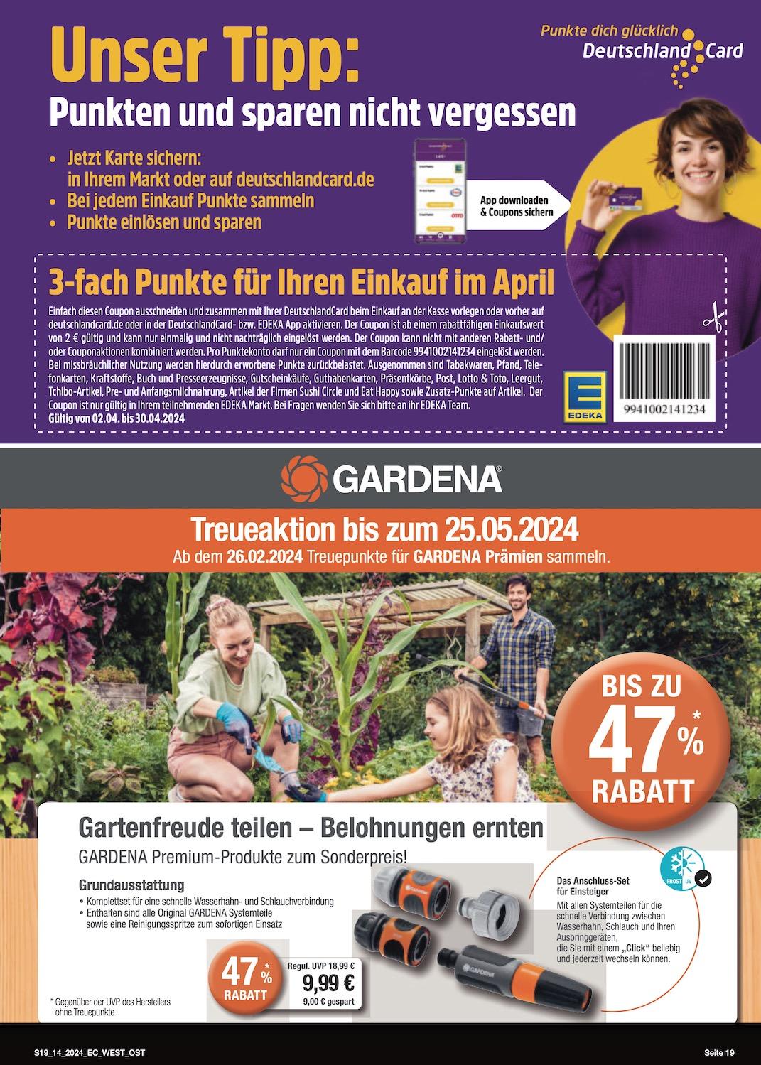 Edeka Prospekt ab Dienstag - Bayern Nord Seite 19