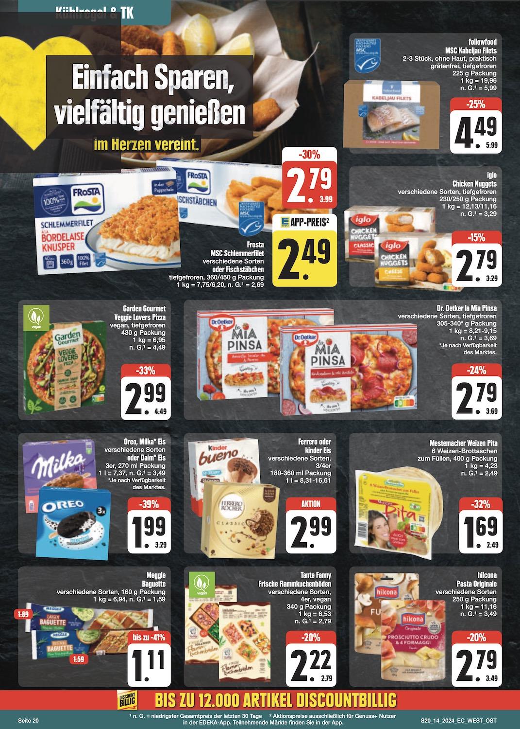 Edeka Prospekt ab Dienstag - Bayern Nord Seite 20