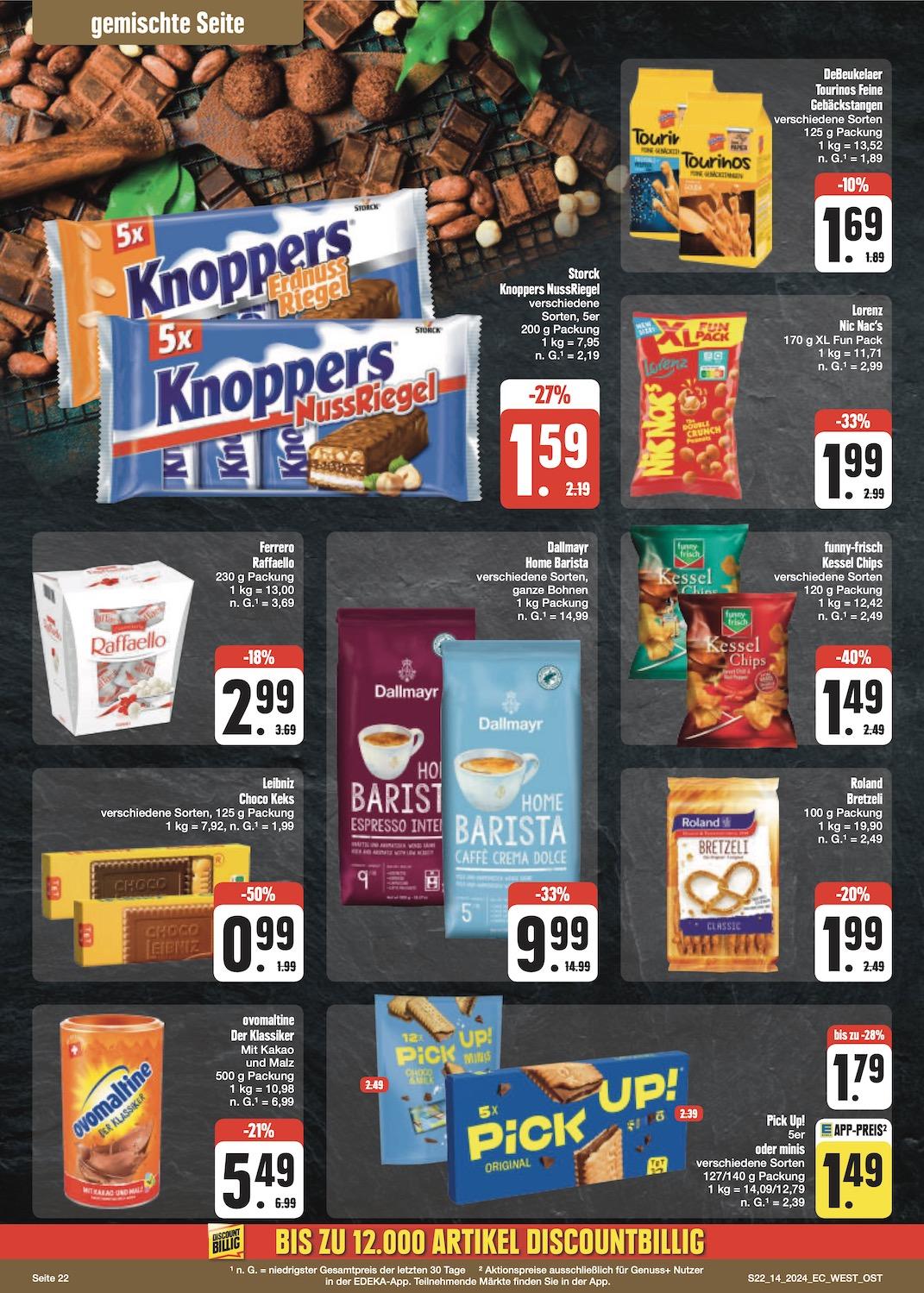 Edeka Prospekt ab Dienstag - Bayern Nord Seite 22