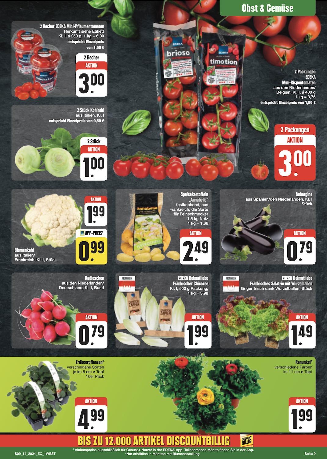 Edeka Prospekt ab Dienstag - Bayern Nord Seite 9