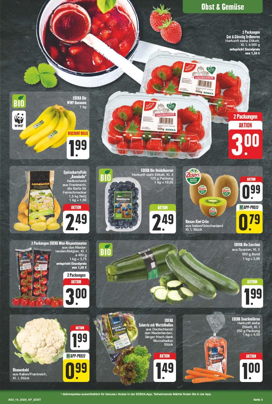Edeka Prospekt ab Dienstag - Sachsen Seite 3