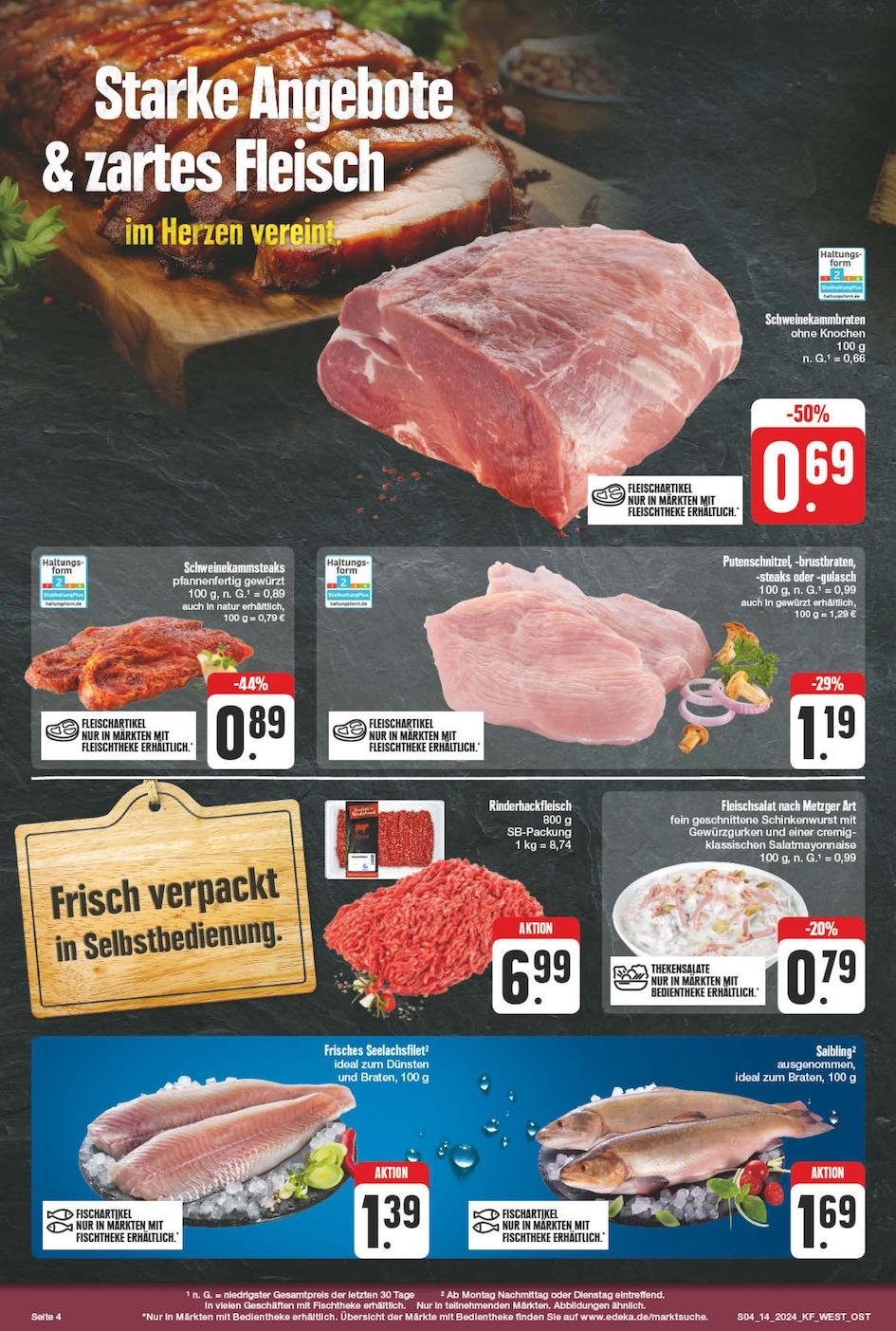 Edeka Prospekt ab Dienstag - Sachsen Seite 4