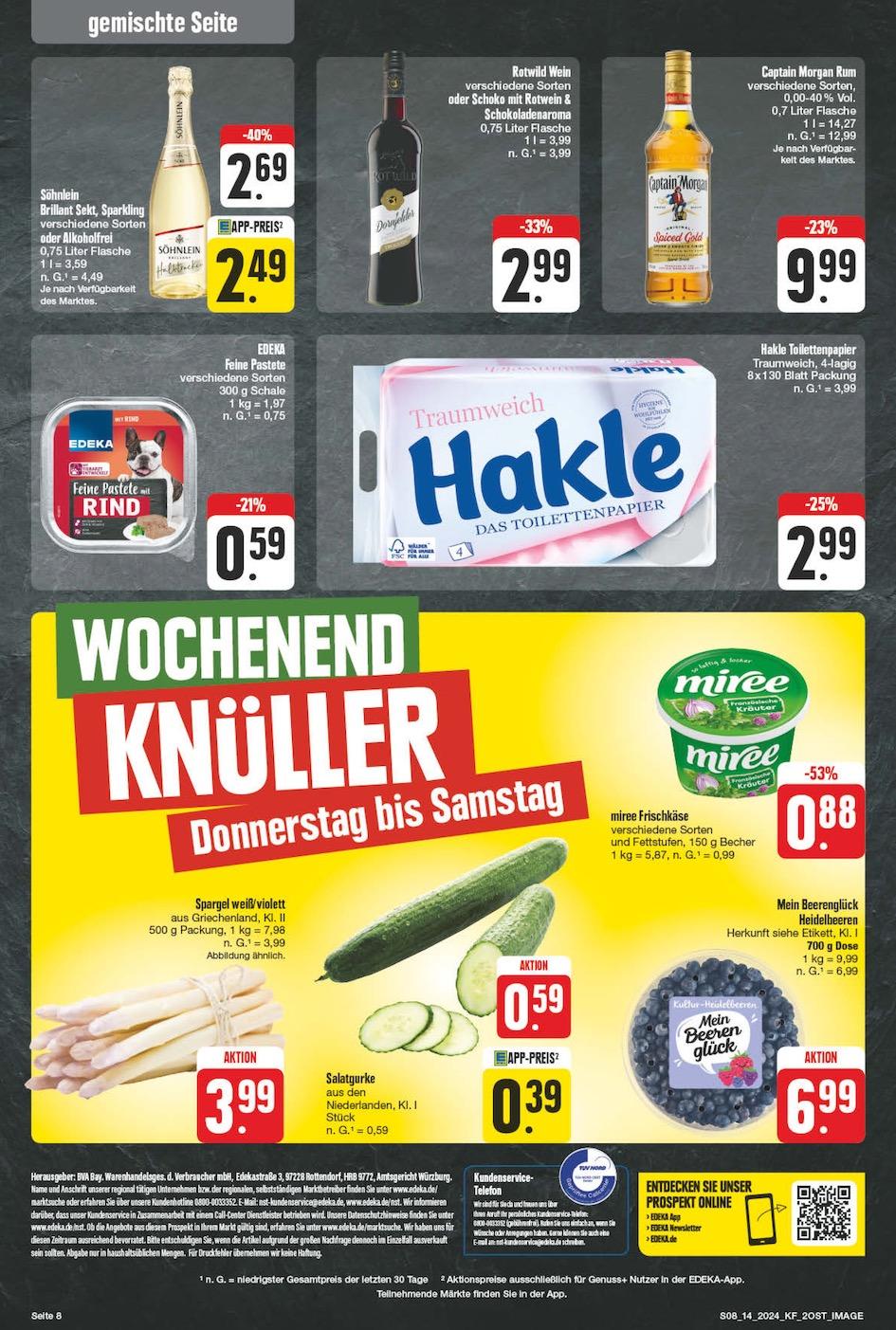 Edeka Prospekt ab Dienstag - Sachsen Seite 8
