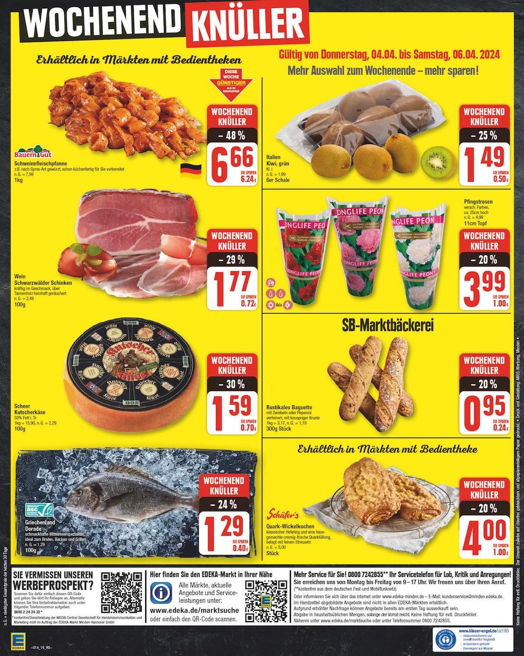Edeka Prospekt ab Dienstag - Berlin Seite 16