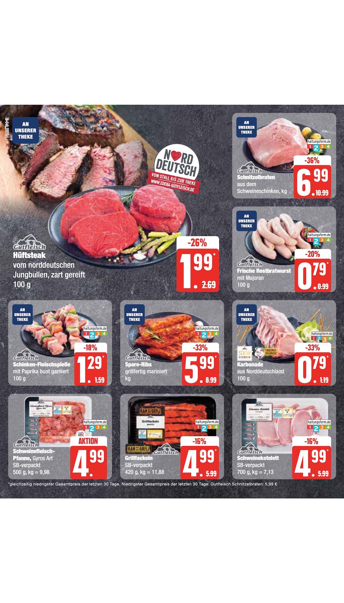 Edeka Prospekt ab Dienstag - Schleswig - Holstein Seite 8