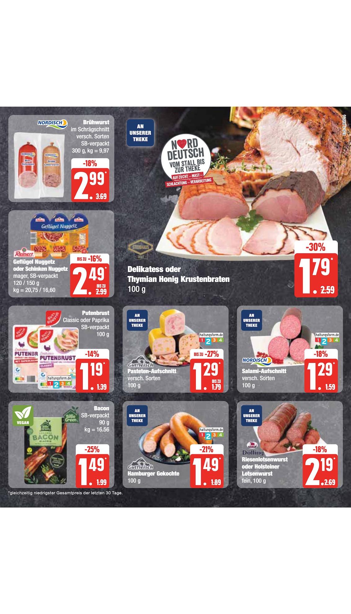 Edeka Prospekt ab Dienstag - Schleswig - Holstein Seite 9