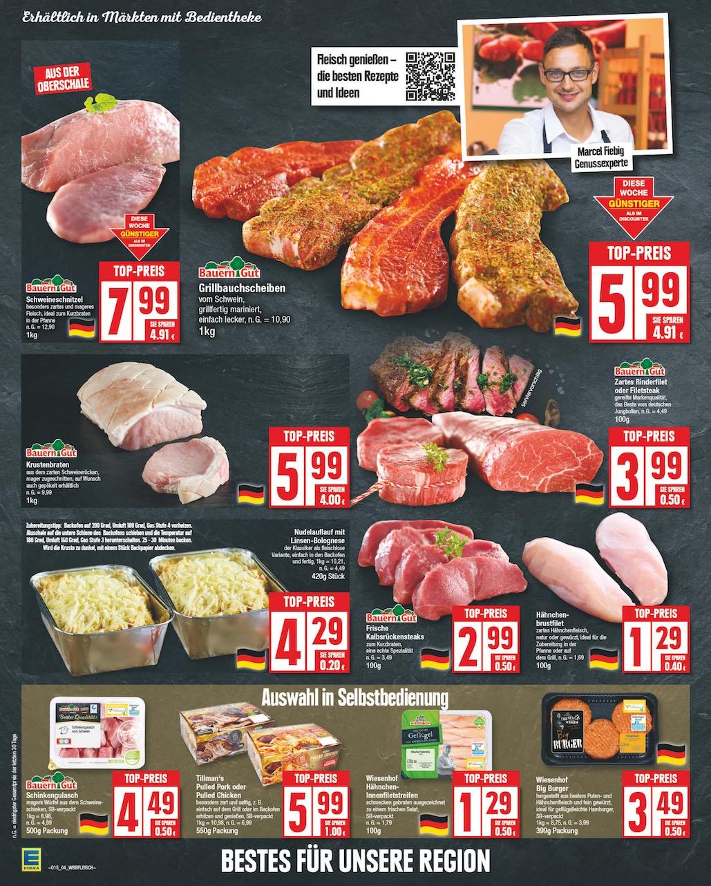 Edeka Prospekt ab Montag - Niedersachsen Seite 4