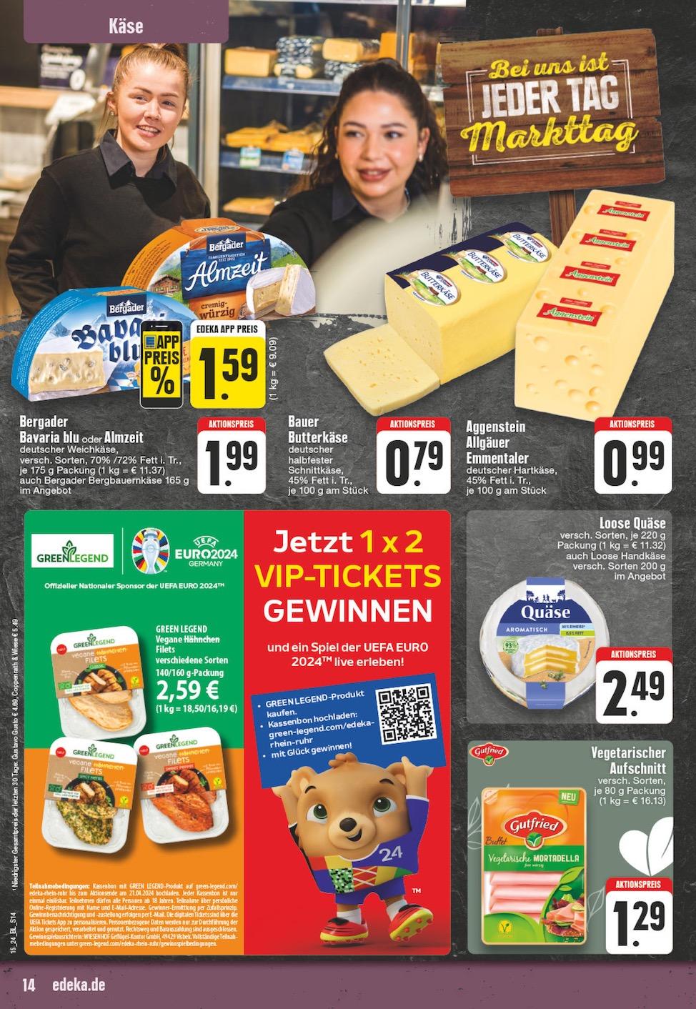 Edeka Prospekt ab Montag - Nordrhein - Westfalen Seite 14