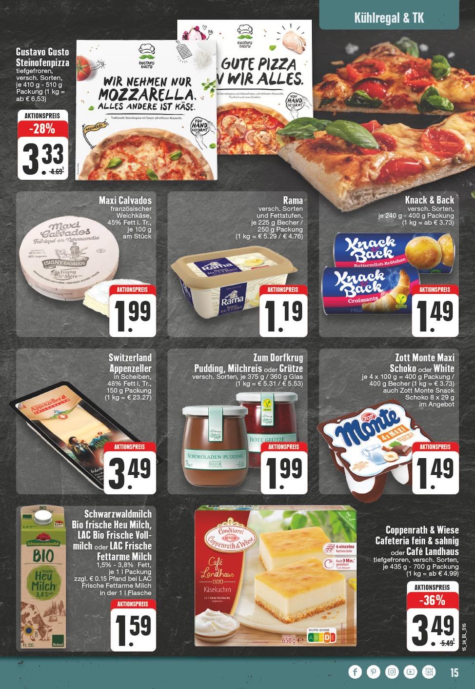 Edeka Prospekt ab Montag - Nordrhein - Westfalen Seite 15