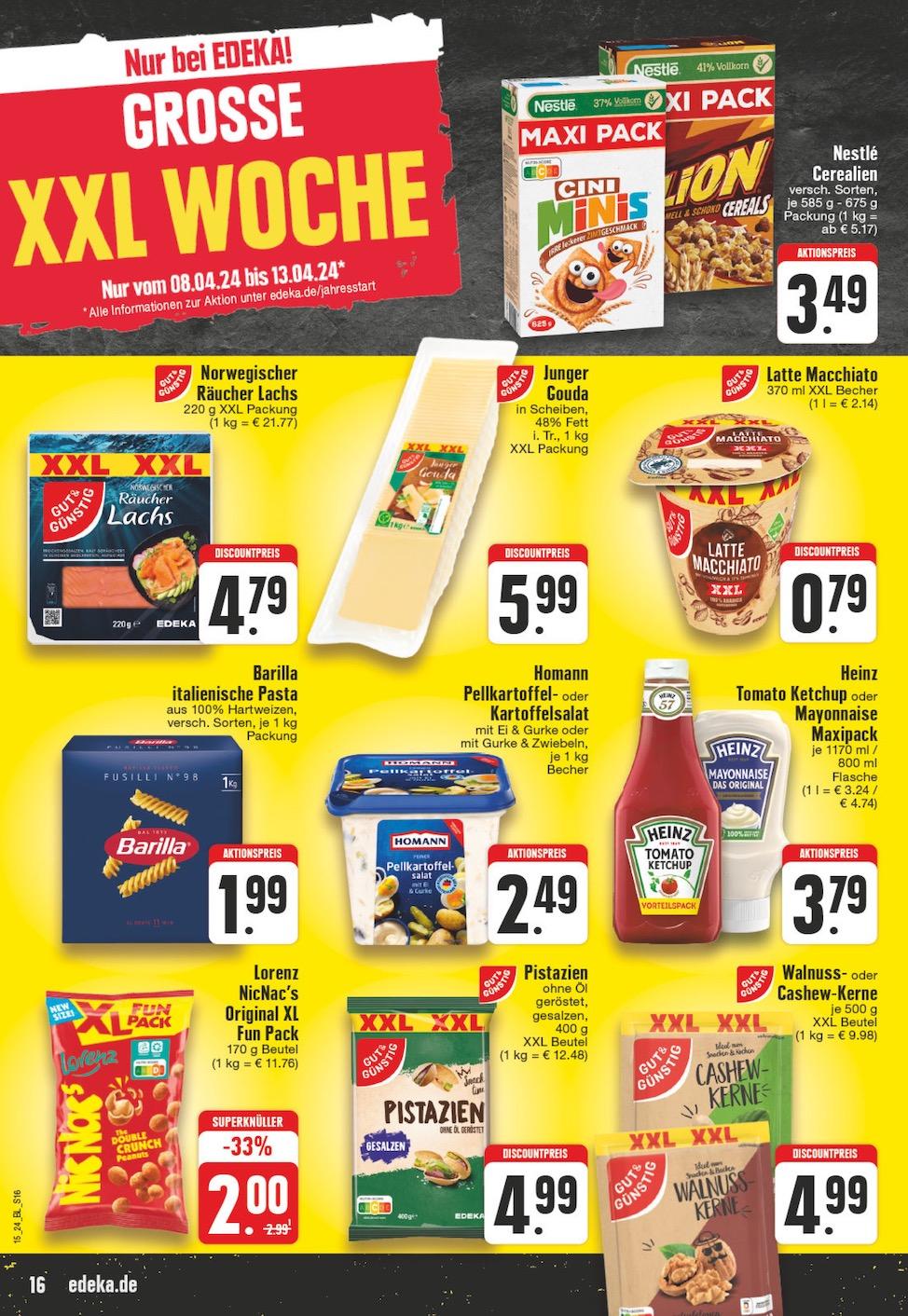 Edeka Prospekt ab Montag - Nordrhein - Westfalen Seite 16