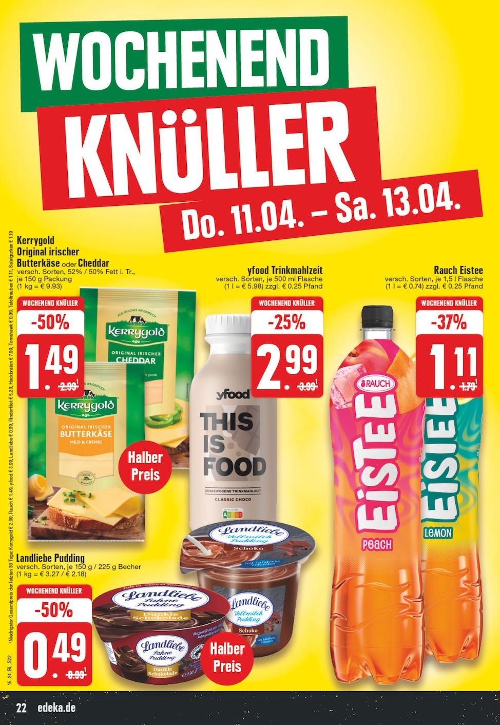 Edeka Prospekt ab Montag - Nordrhein - Westfalen Seite 22
