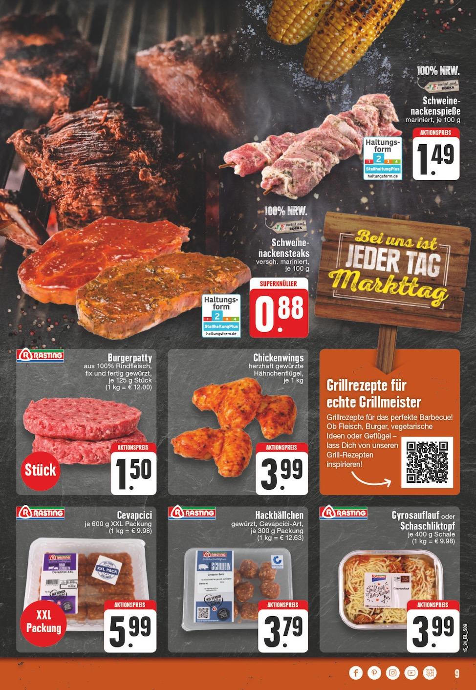 Edeka Prospekt ab Montag - Nordrhein - Westfalen Seite 9