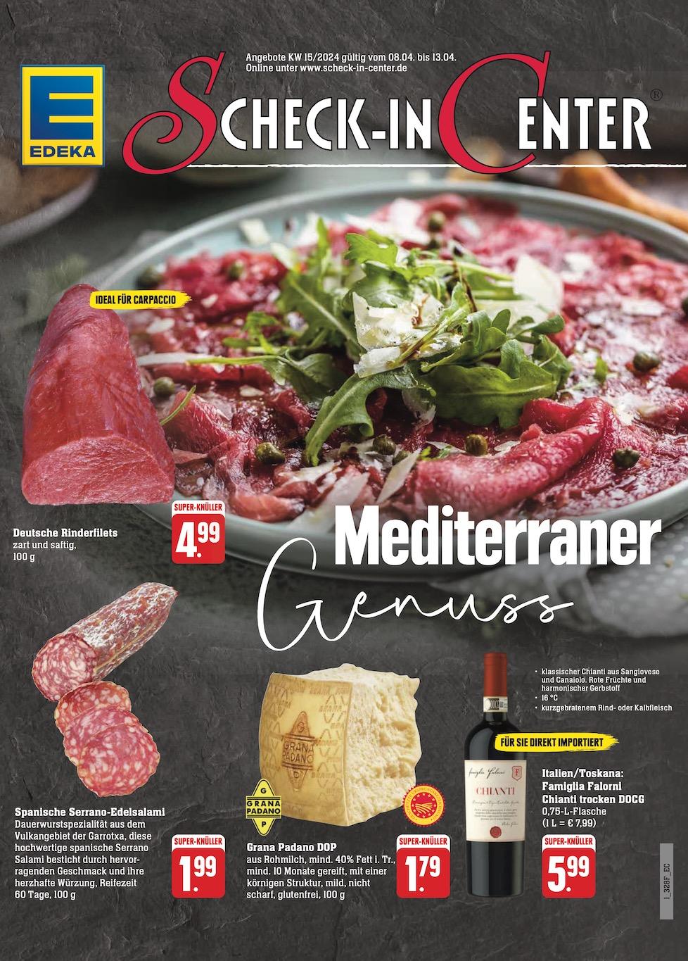 Edeka Prospekt ab Montag - Hessen Seite 1
