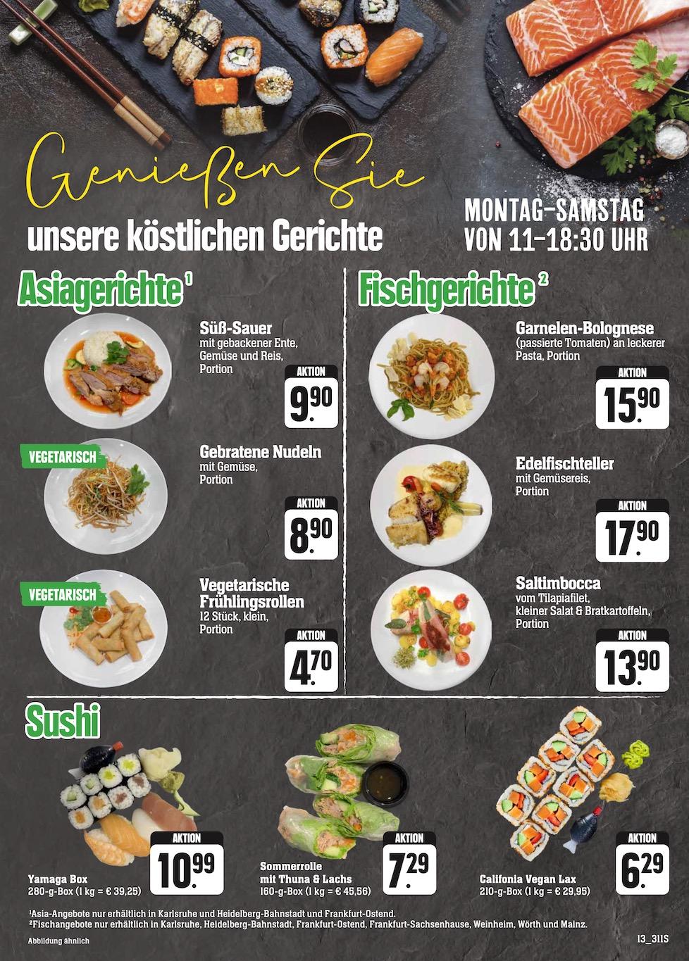 Edeka Prospekt ab Montag - Hessen Seite 13