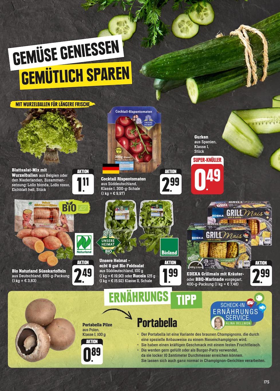 Edeka Prospekt ab Montag - Hessen Seite 17