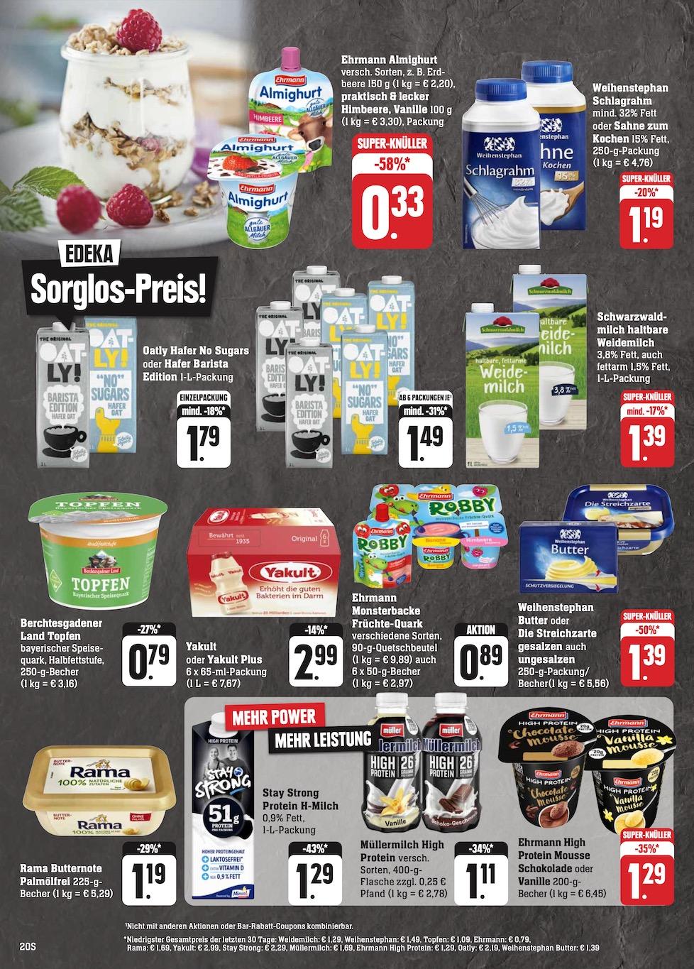Edeka Prospekt ab Montag - Hessen Seite 20