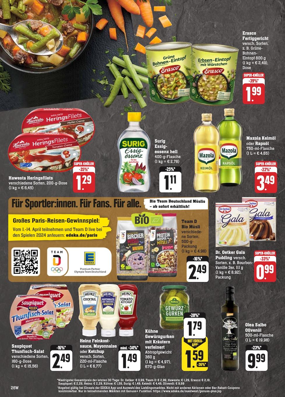 Edeka Prospekt ab Montag - Hessen Seite 26