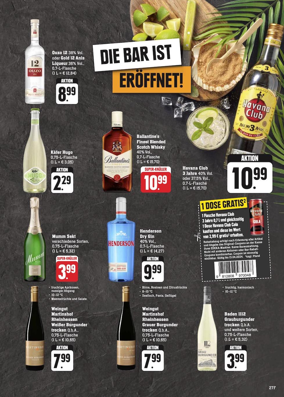 Edeka Prospekt ab Montag - Hessen Seite 27