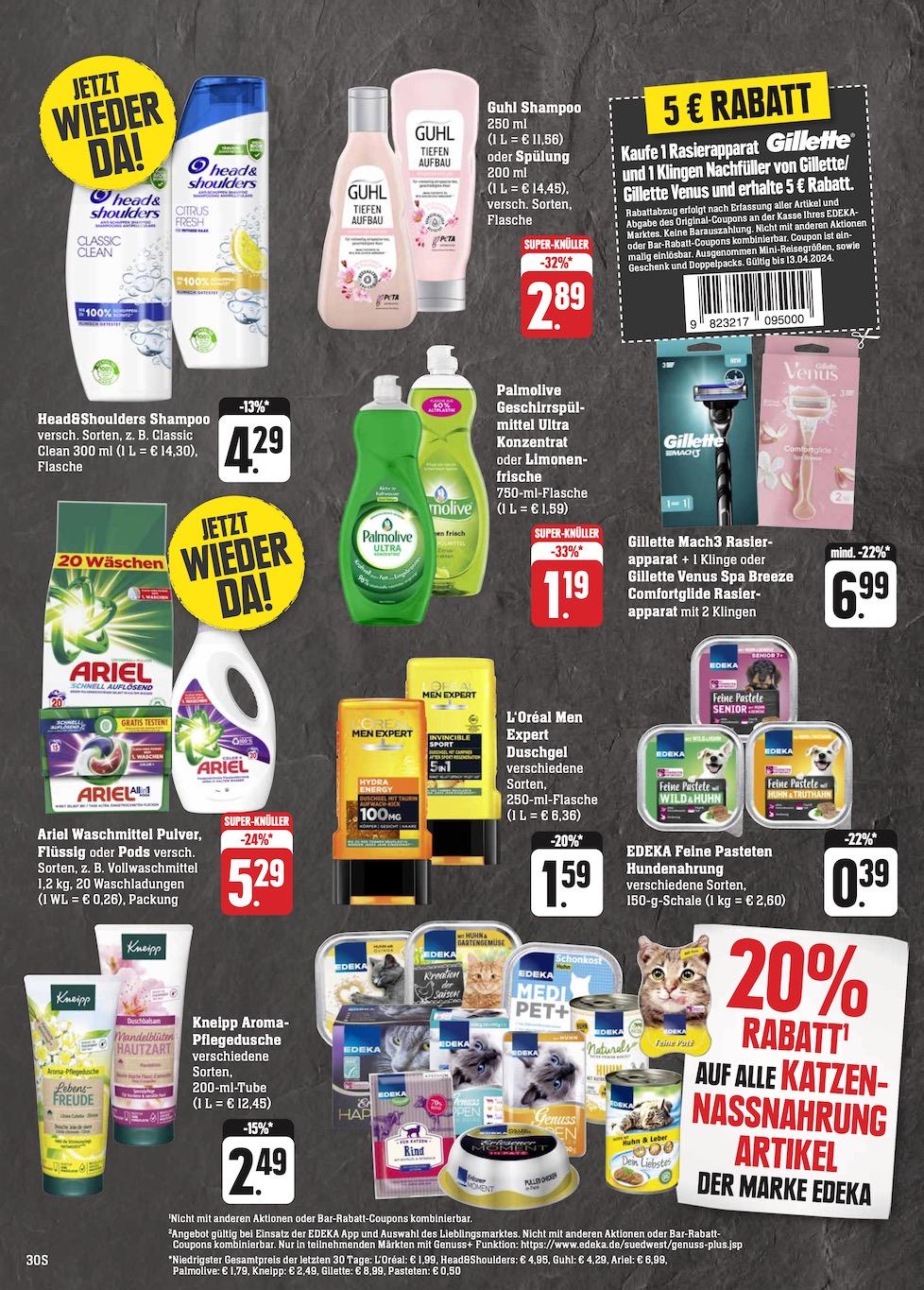 Edeka Prospekt ab Montag - Hessen Seite 30