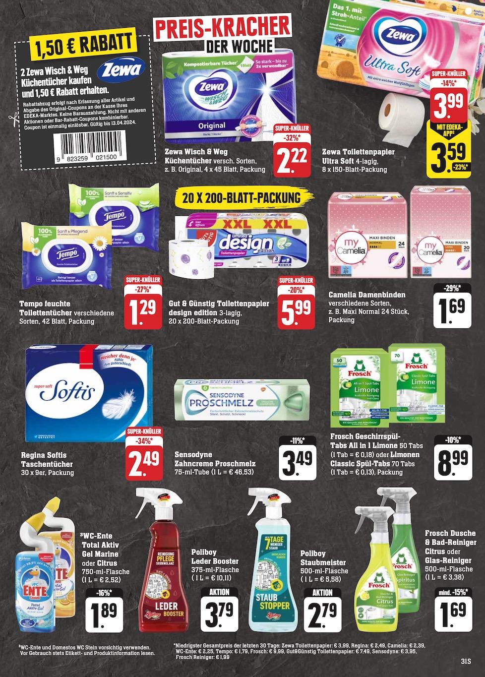 Edeka Prospekt ab Montag - Hessen Seite 31
