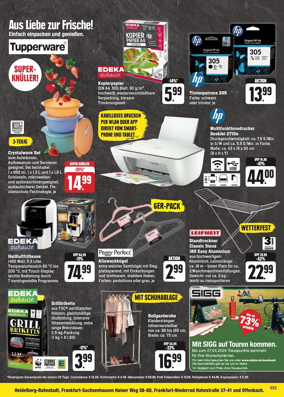 Edeka Prospekt ab Montag - Hessen Seite 33