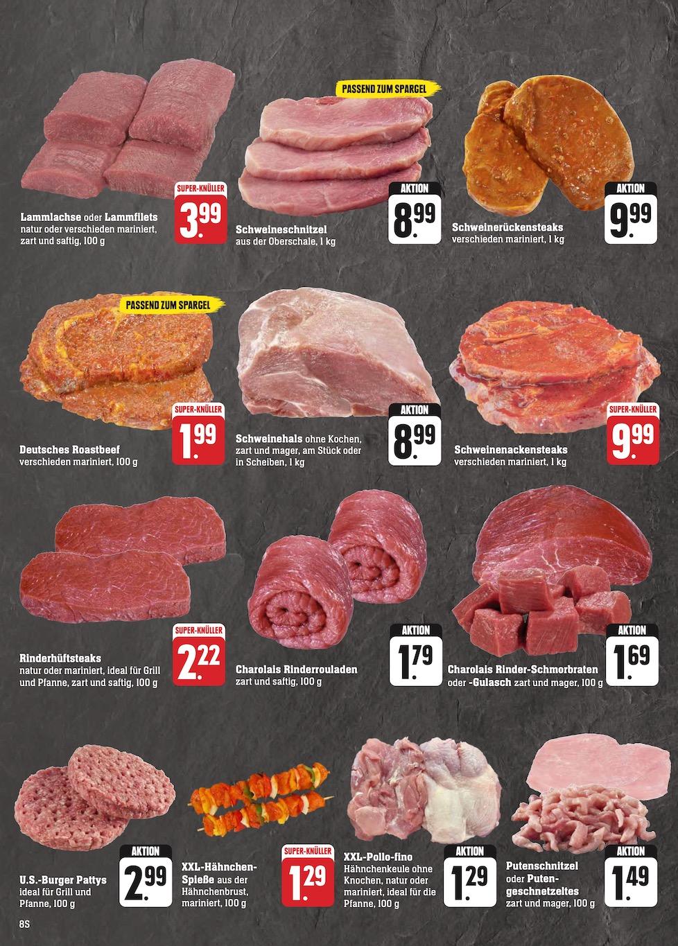 Edeka Prospekt ab Montag - Hessen Seite 8