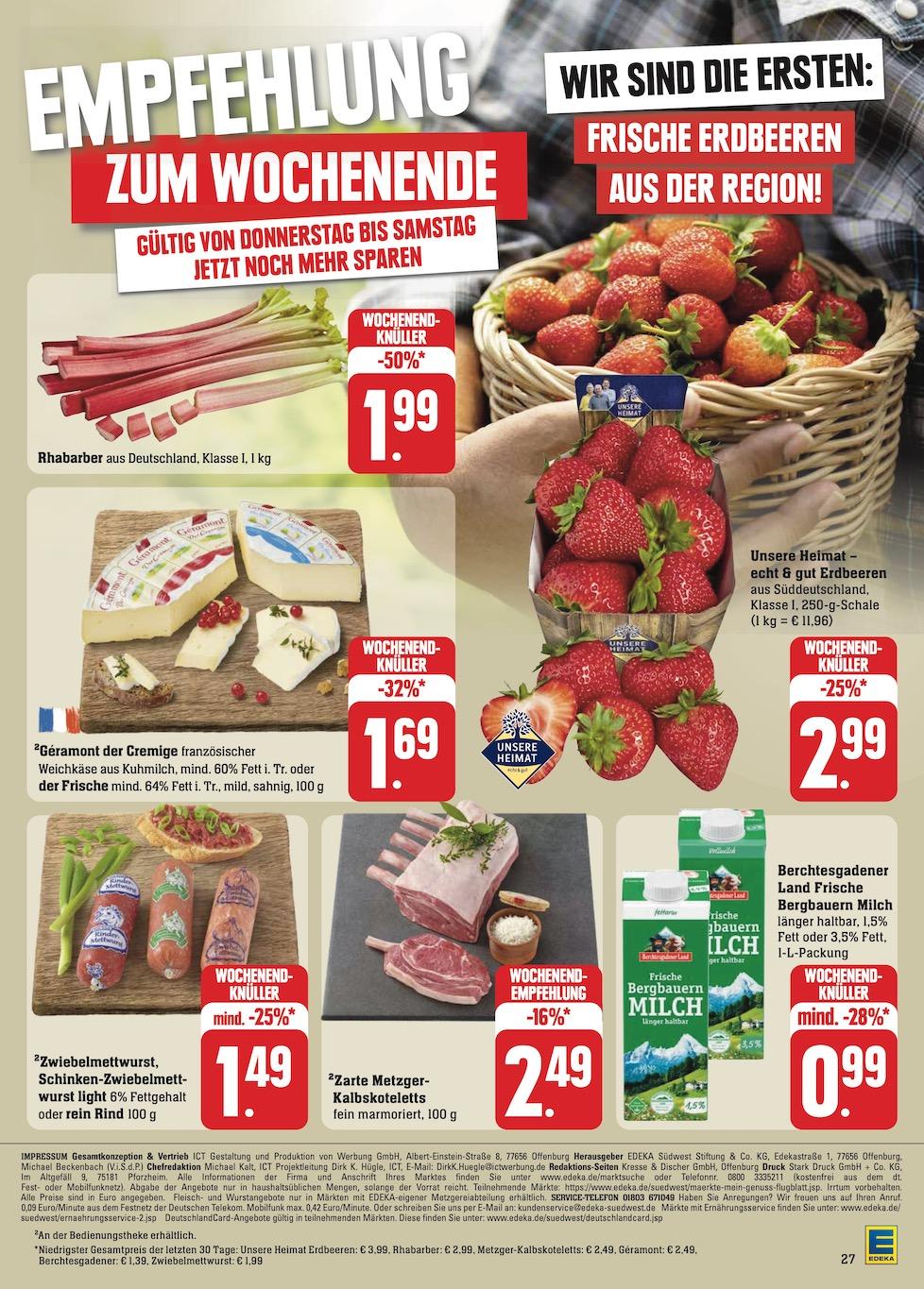 Edeka Prospekt ab Montag - Rheinland - Pfalz Seite 33