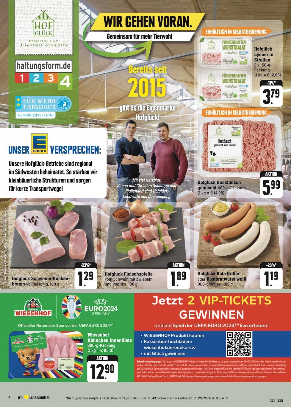 Edeka Prospekt ab Montag - Rheinland - Pfalz Seite 4