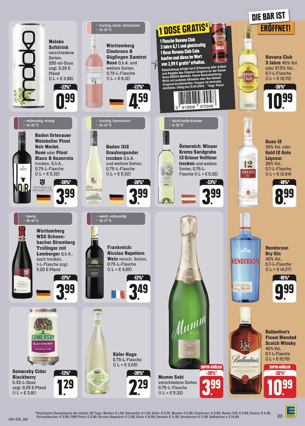 Edeka Prospekt ab Montag - Baden - Württemberg Seite 31