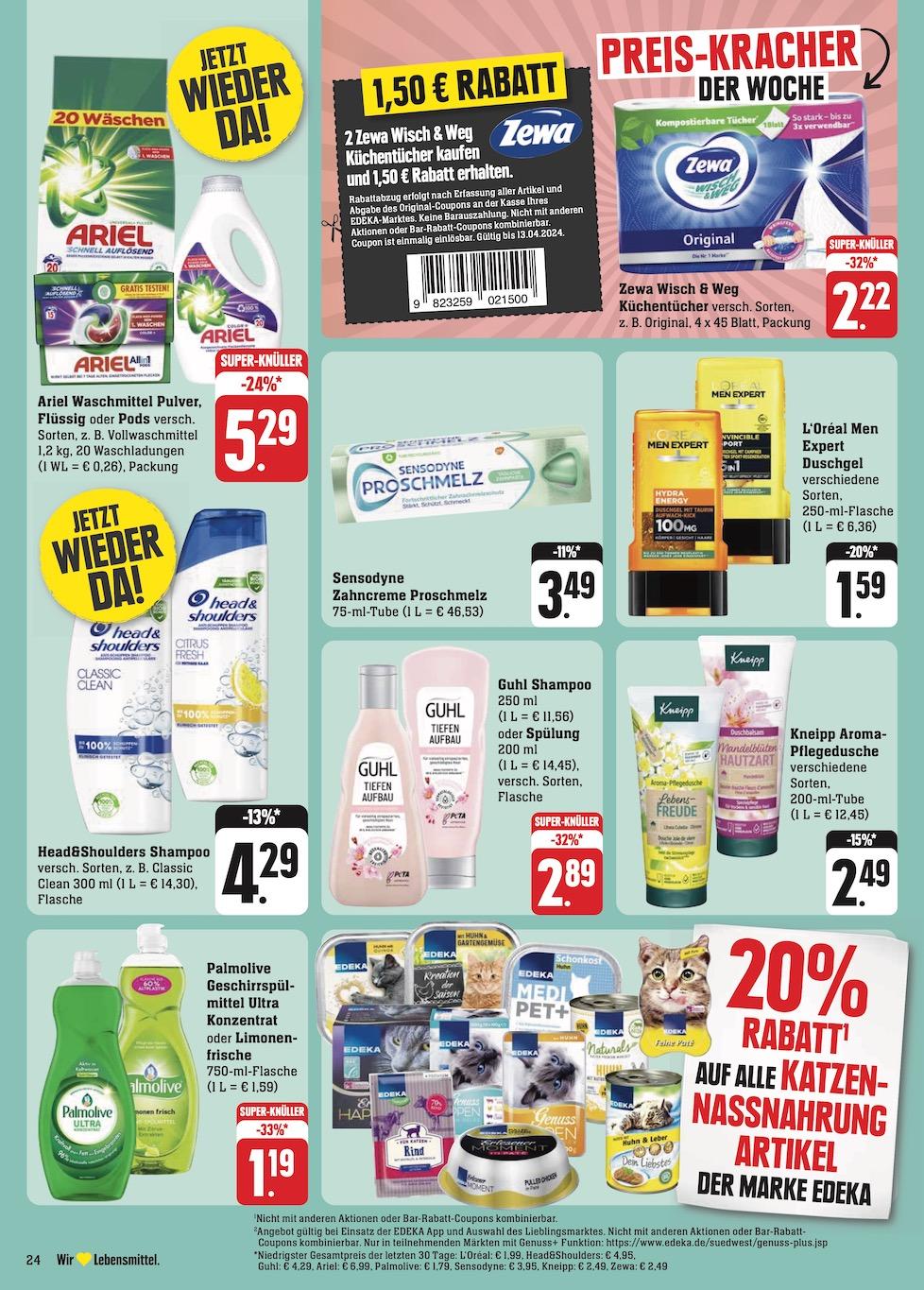 Edeka Prospekt ab Montag - Baden - Württemberg Seite 32