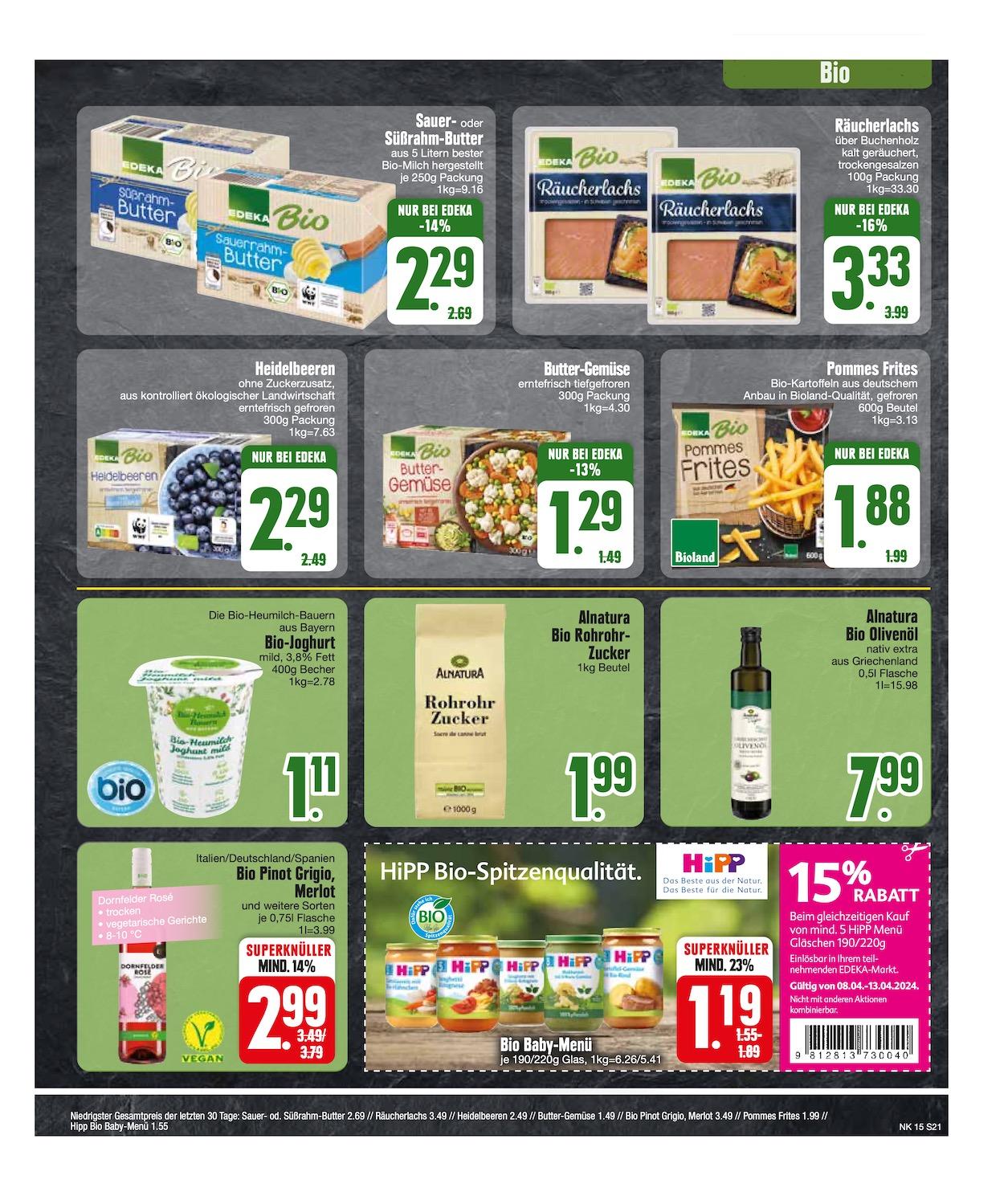 Edeka Prospekt ab Montag - Bayern Süd Seite 21
